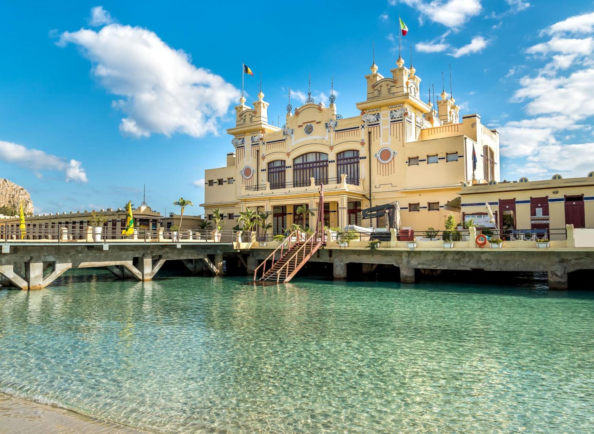 Green House Beach Hotel Mondello Exterior foto